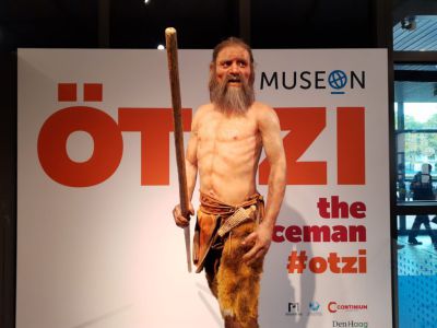 In de tentoonstelling Ötzi