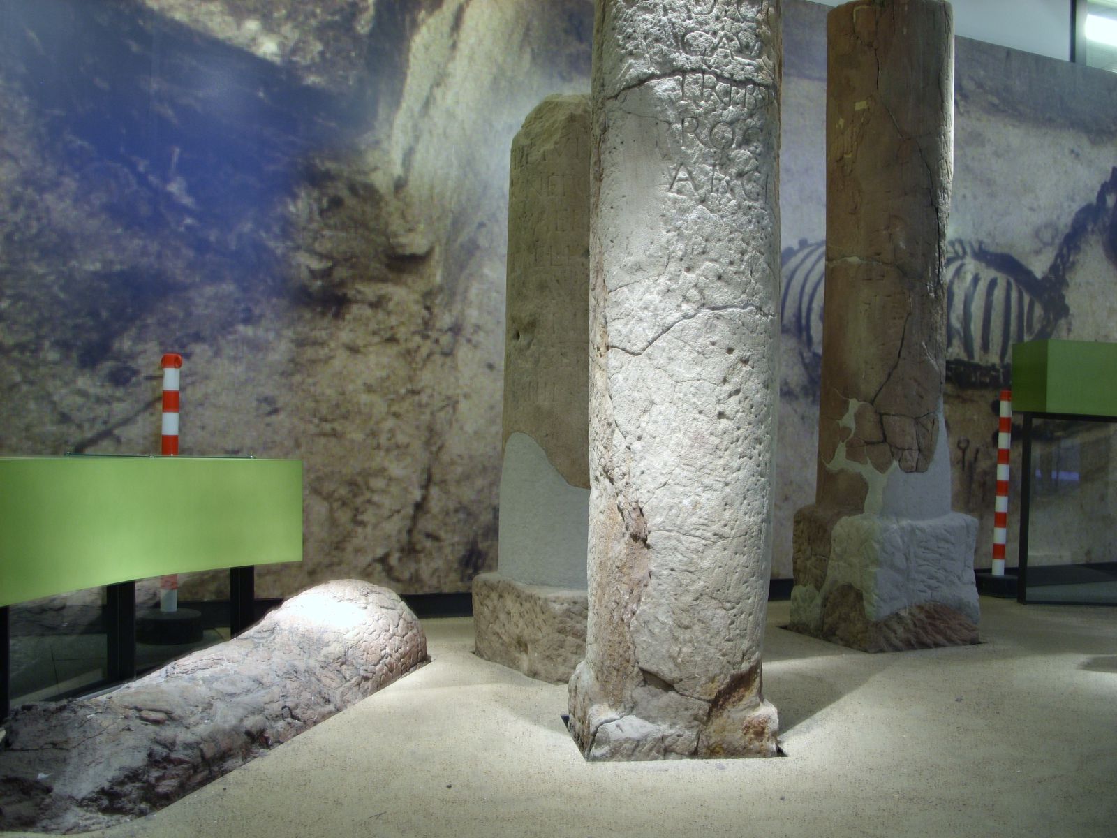 De Romeinse mijlpalen in het museum